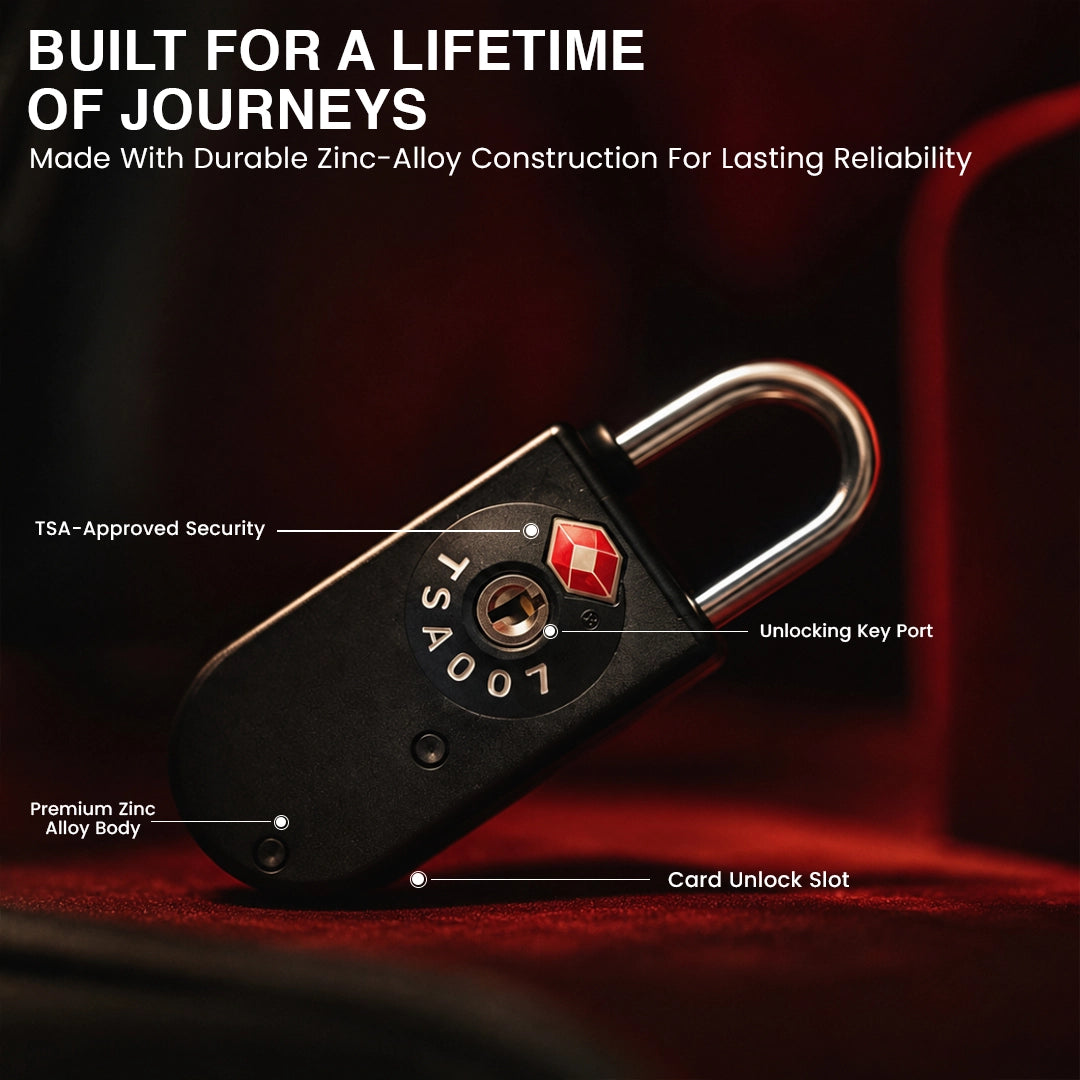 SmartCard TSA Lock Set with 2 Card Keys by Skross | Designed in Swiss | 1 Year Warranty
