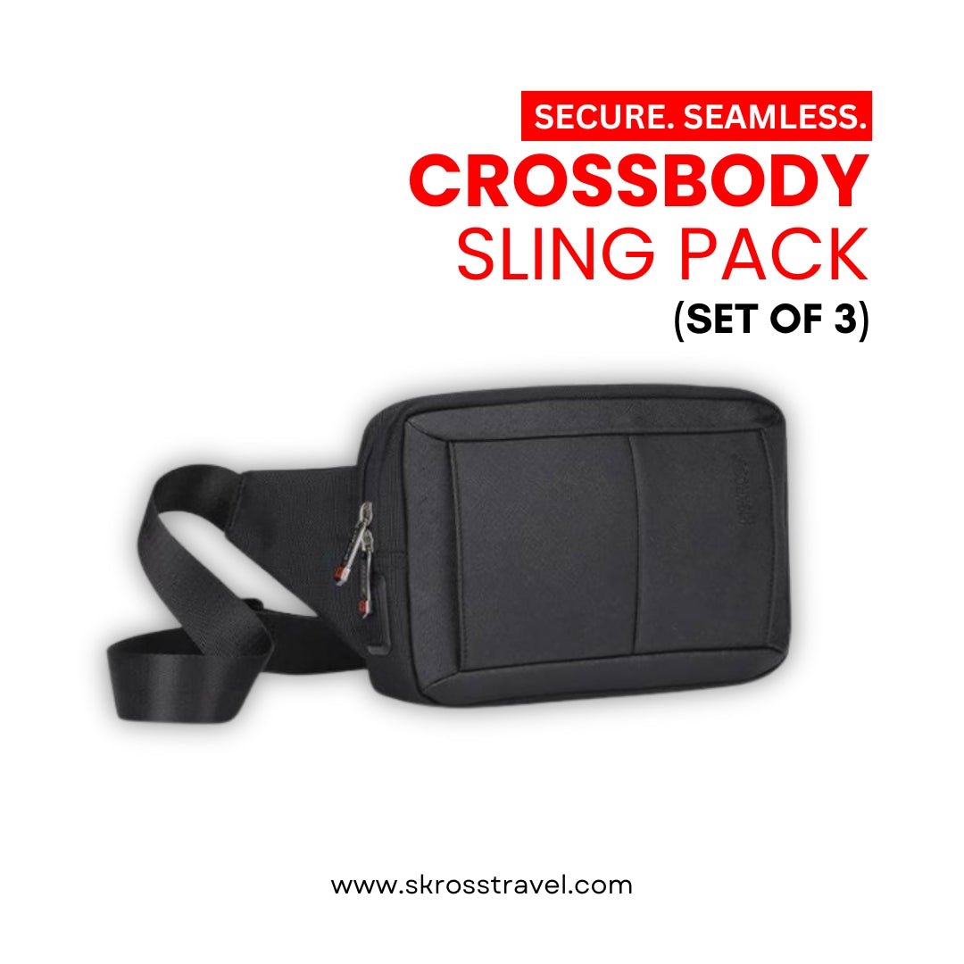 Crossbody Sling Pack - Travel Organizer - SKROSS Travel