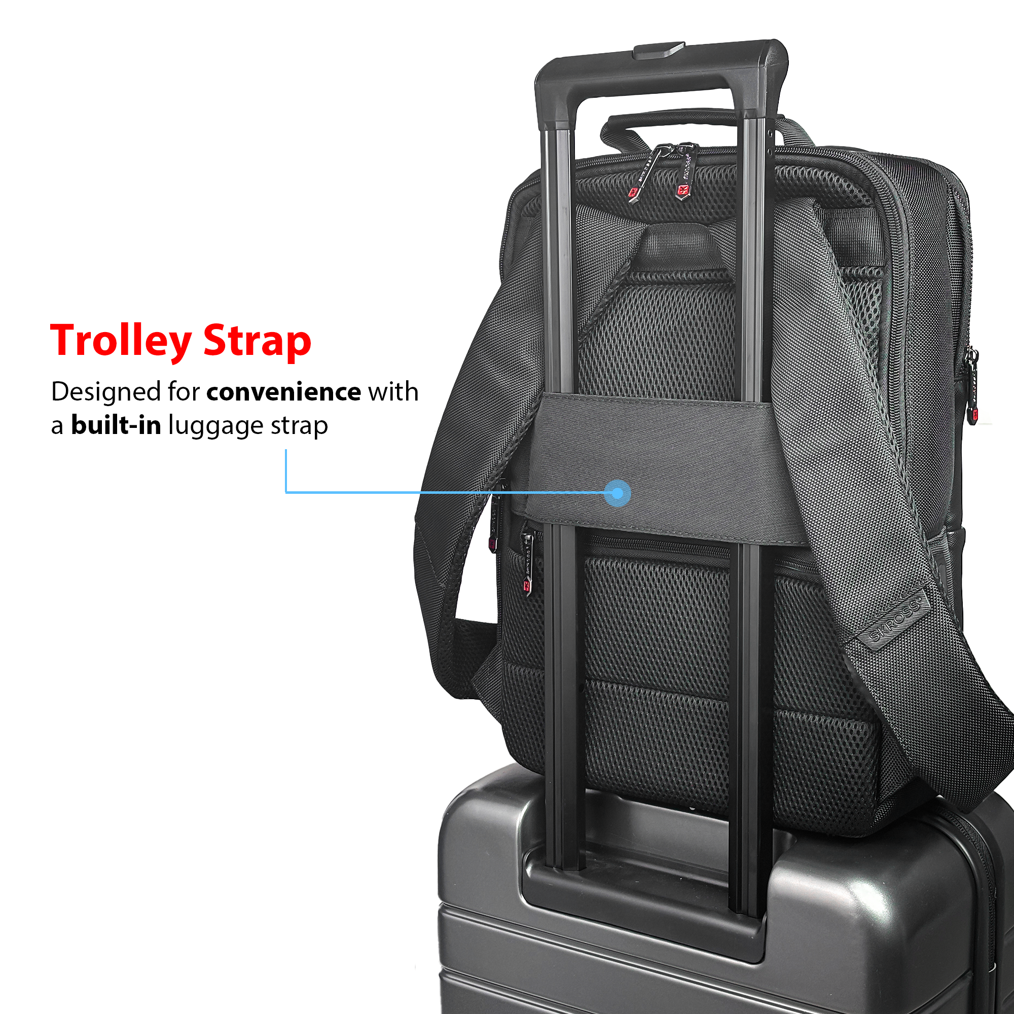 Executive 15.6" Laptop Backpack - Travel Backpack - SKROSS Travel