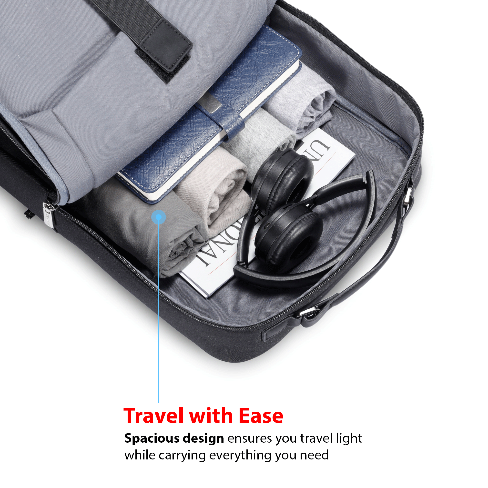 Davos 16" Luxe Laptop Backpack - Travel Backpack - SKROSS Travel