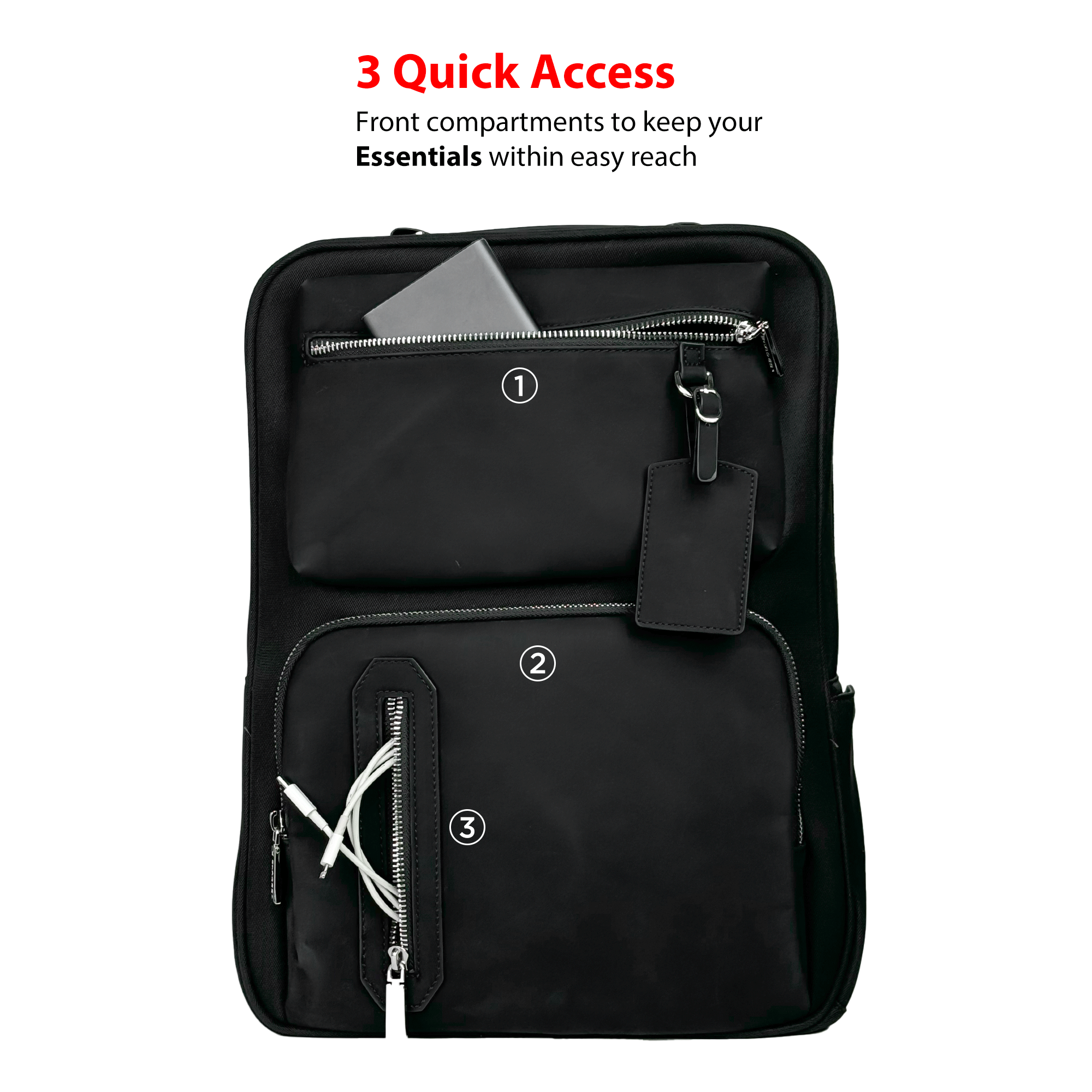 Davos 16" Luxe Laptop Backpack - Travel Backpack - SKROSS Travel