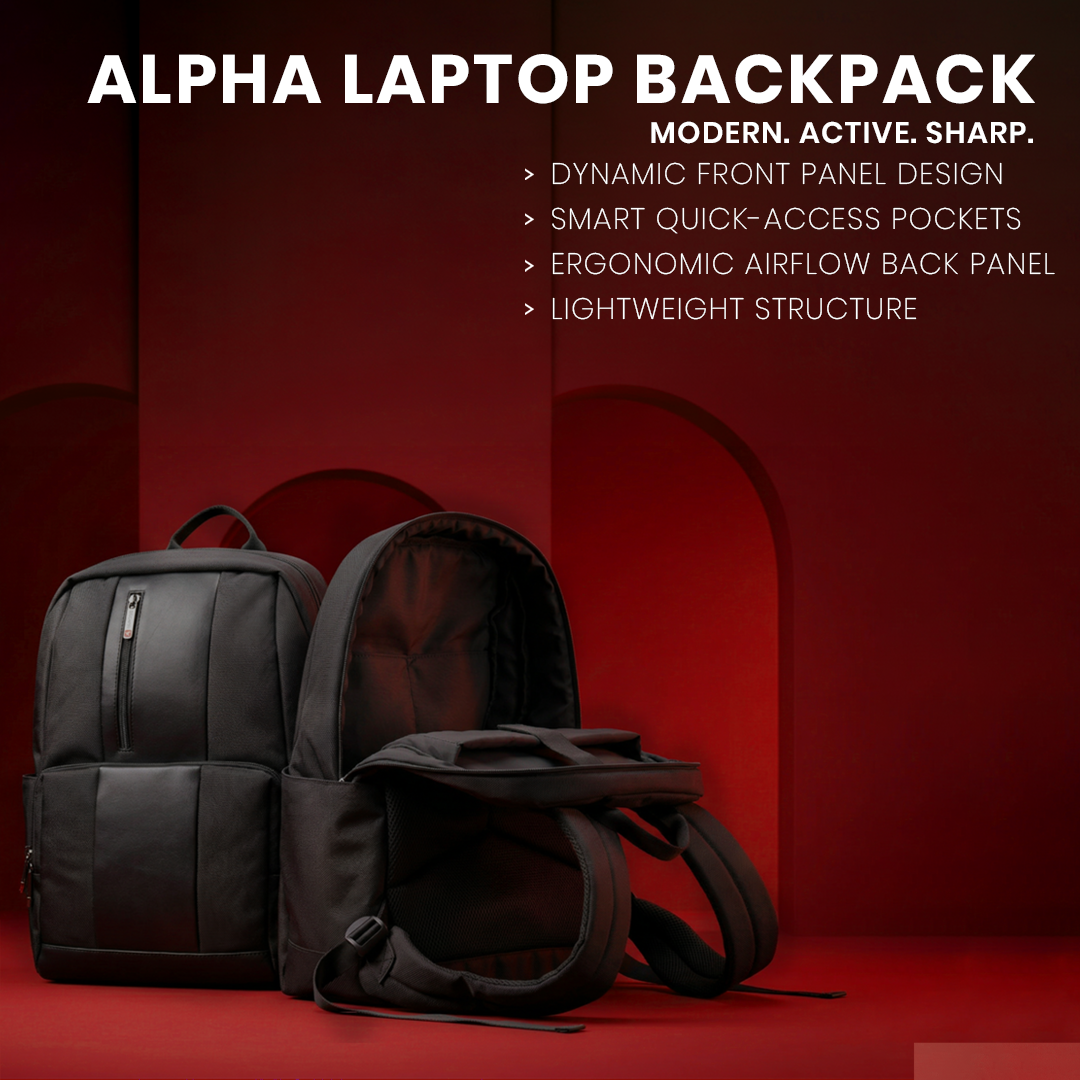 akaso travel laptop backpack Alpha Laptop Backpack - Smart Organised Storage