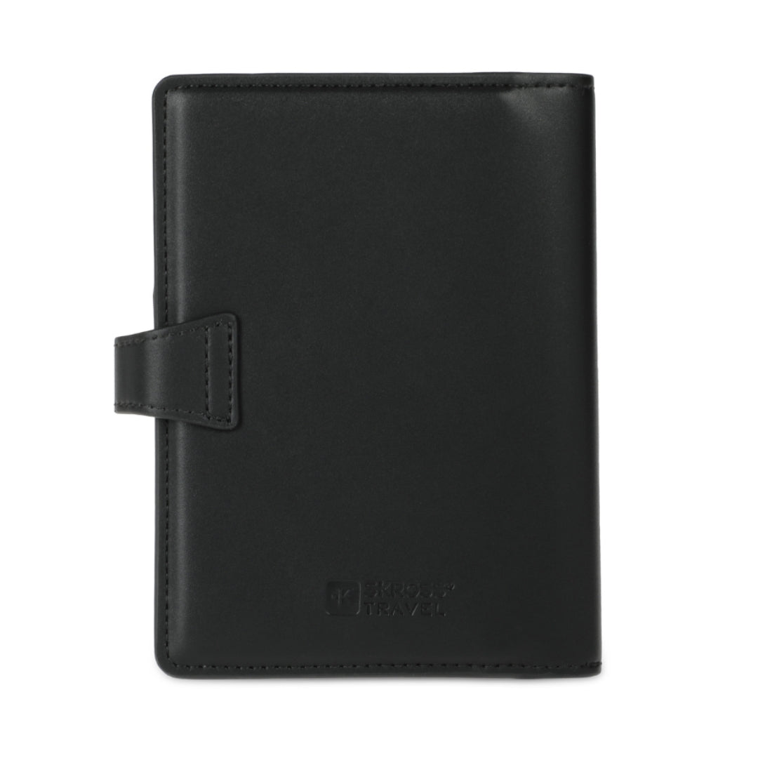 Ambassador Passport Wallet - Black - Travel Organizer - SKROSS Travel