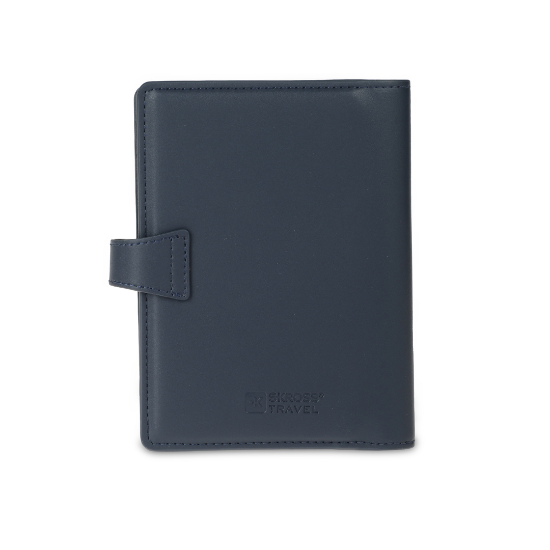 Ambassador Passport Wallet - Blue - Travel Organizer - SKROSS Travel