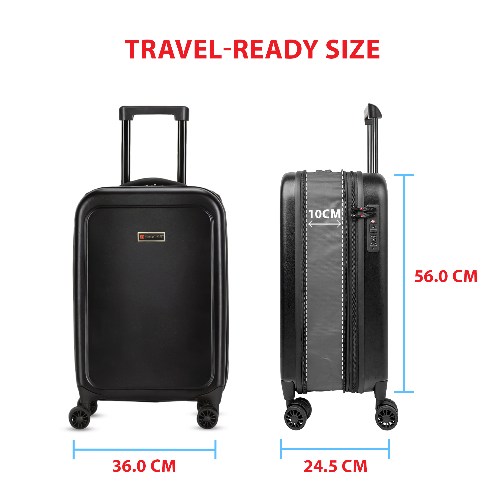 Foldable Trolley Bag - Travel Trolley - SKROSS Travel