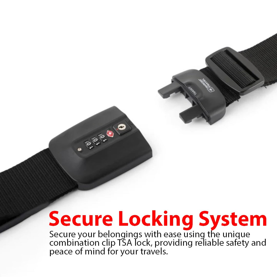 Luggage Belt With TSA Lock - Travel Organizer - SKROSS Travel