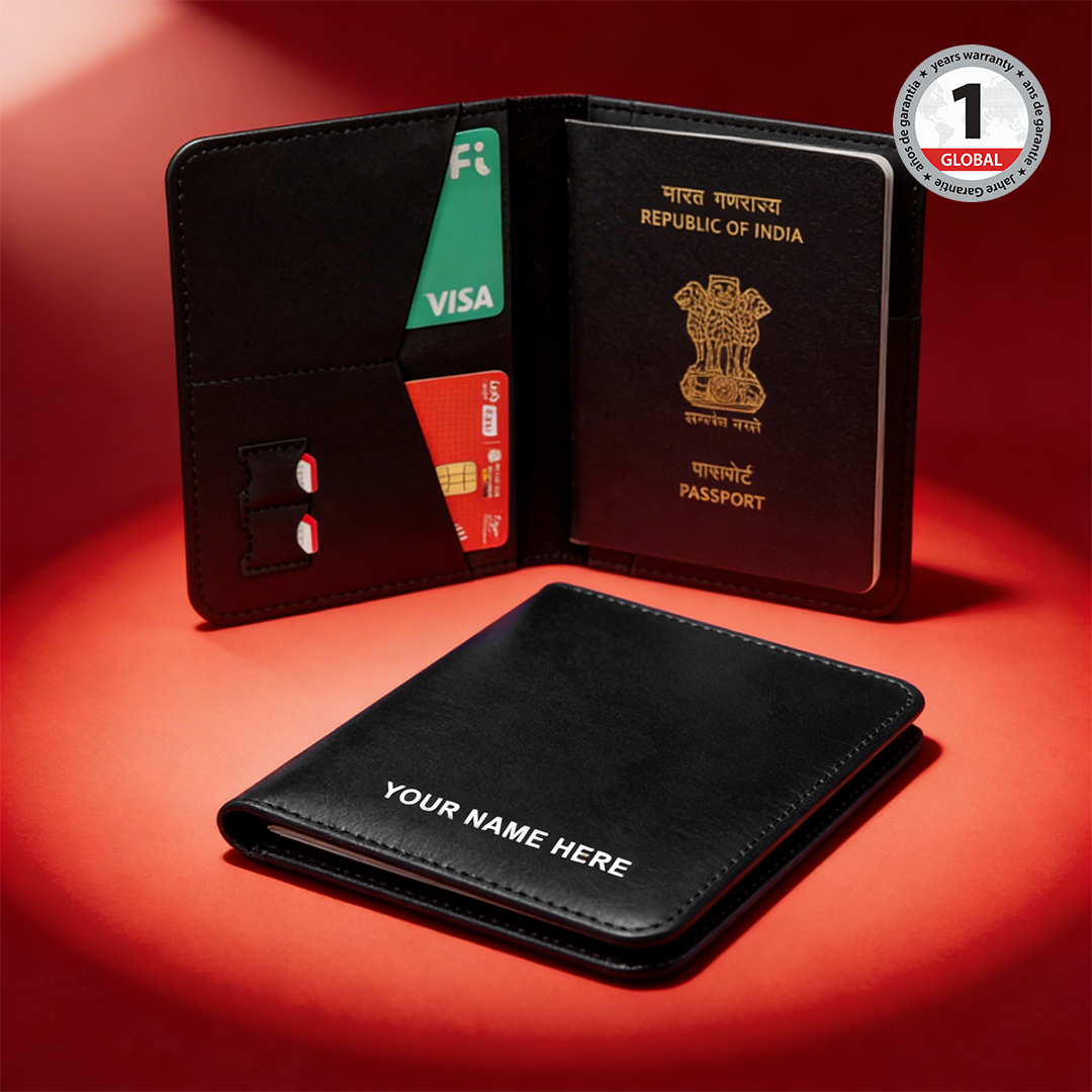 Personalised Premium Passport Holder