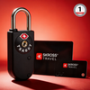 SmartCard TSA Lock Set with 2 Card Keys by Skross